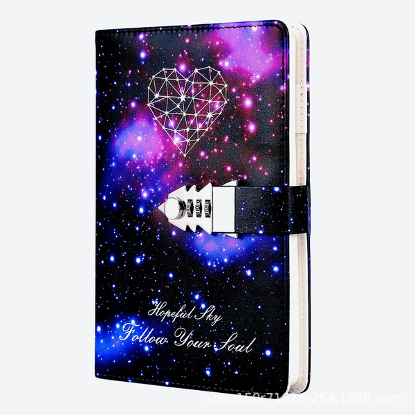 Блокнот для записей А5, дневник с кодовым замком, записная книжка. Для ...
