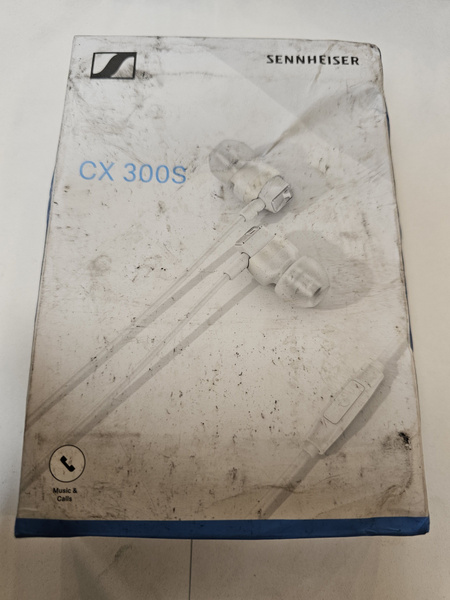 Наушники Вкладыши Sennheiser CX 300S бел - купить по доступным ценам в ...