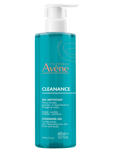 AVENE CLEANANCE Гель для умывания лица для проблемной и жирной кожи ...