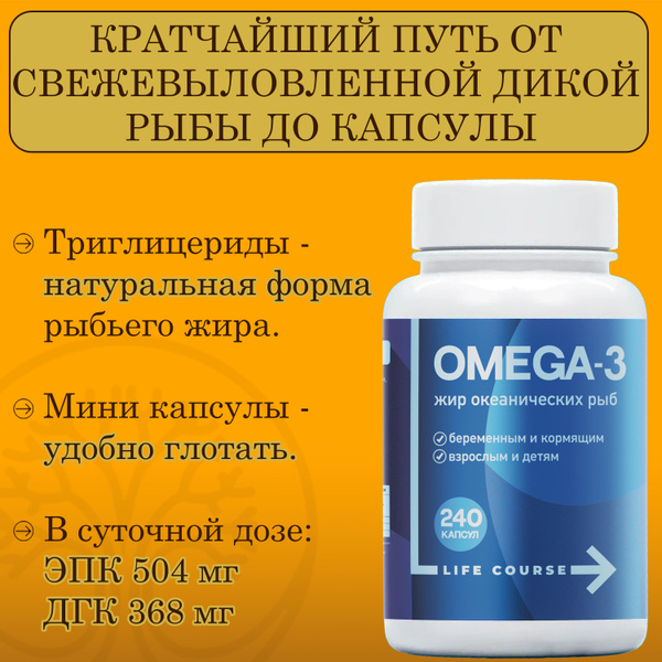 "Омега-3" ("Omega-3") (240 капсул по 300мг) - купить с доставкой по ...