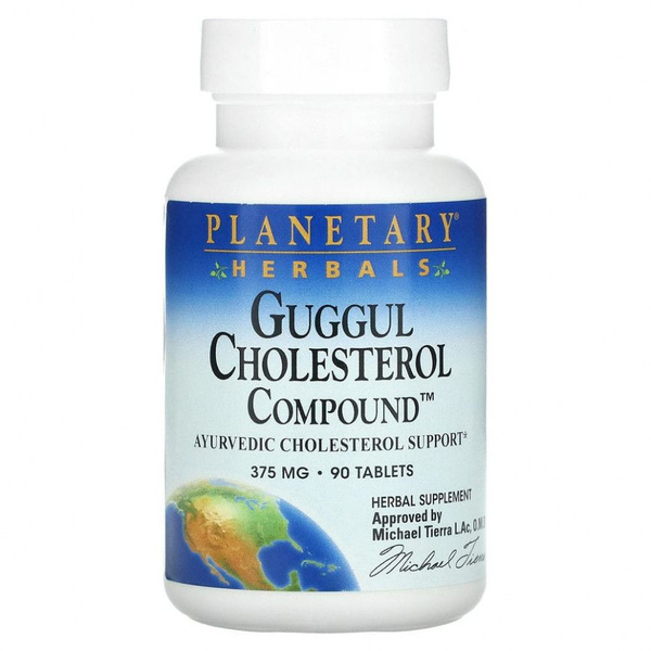 Planetary Herbals, Guggul Cholesterol Compound, Холестериновые ...