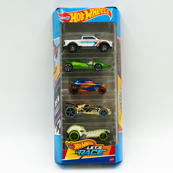 Набор Hot Wheels ДЛЯ ТРЕКА машинки 5 штук Серия Lets Race 2024 - купить ...