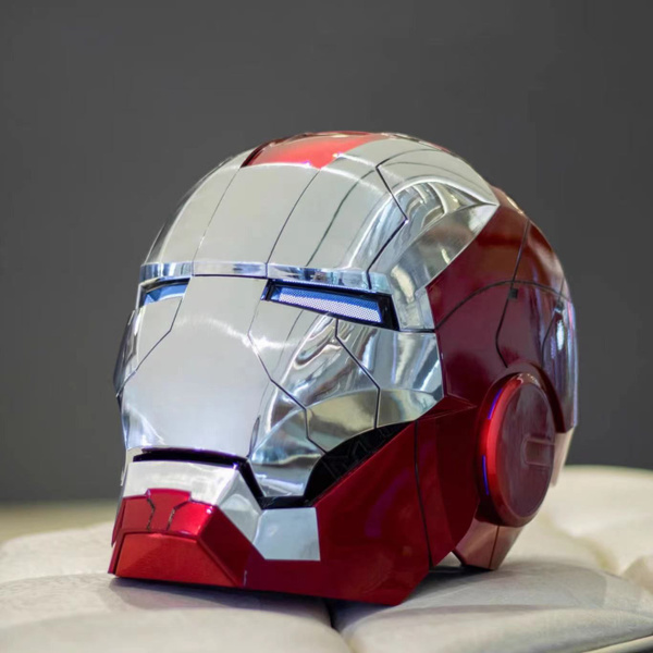 Характеристики Шлем Железный человек MK5 IRON MAN с голосовым ...