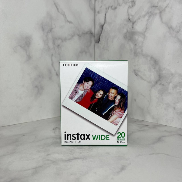 Картридж Fujifilm Instax Wide, 20 снимков - купить с доставкой по ...