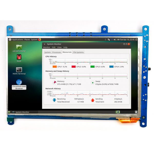 Монитор HARDKERNEL 7" Display ODROID-VU7A Plus - 7-дюймовый HDMI ...