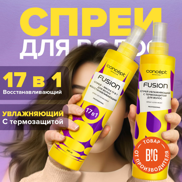 Набор для восстановления волос спрей 17в1 Detox Balance+ спрей с ...