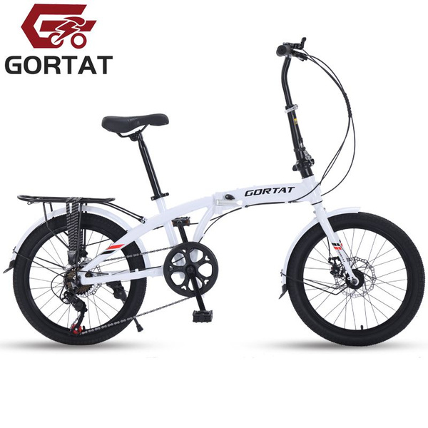 Горный велосипед GORTAT складной, 20 дюймов, рама из алюминиевого ...