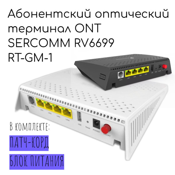 Абонентский терминал Sercomm RV6699 - купить с доставкой по выгодным ...