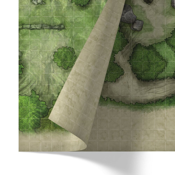 Поле для игр и презентаций (мат для DnD, Dungeons and Dragons, ДнД ...