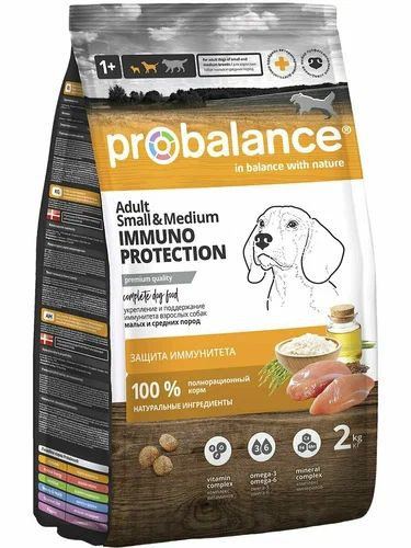 ProBalance Immuno Adult Small&Medium для Собак Малых и Средних Пород ...