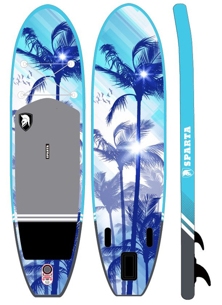 SUP board Sparta, Сап борд, сапборд двухслойный полный комплект, sup ...