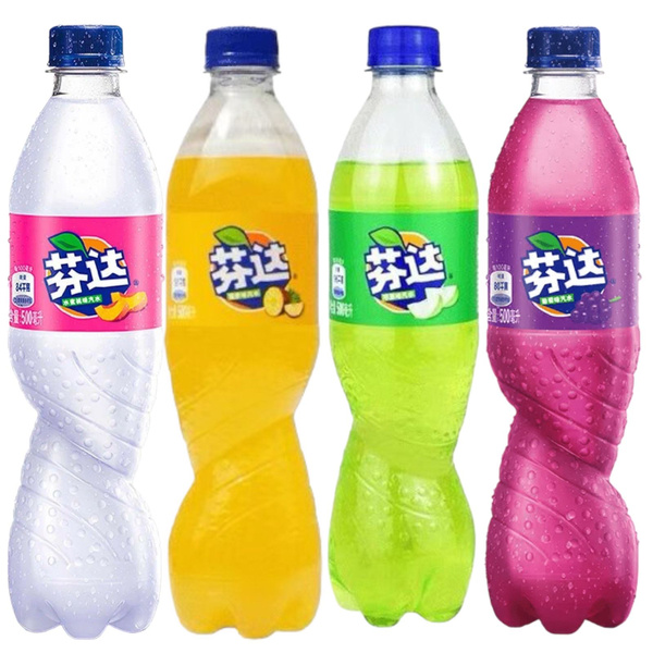 Газированный напиток Fanta (Фанта) (Виноград, Зеленое яблоко, Ананас ...
