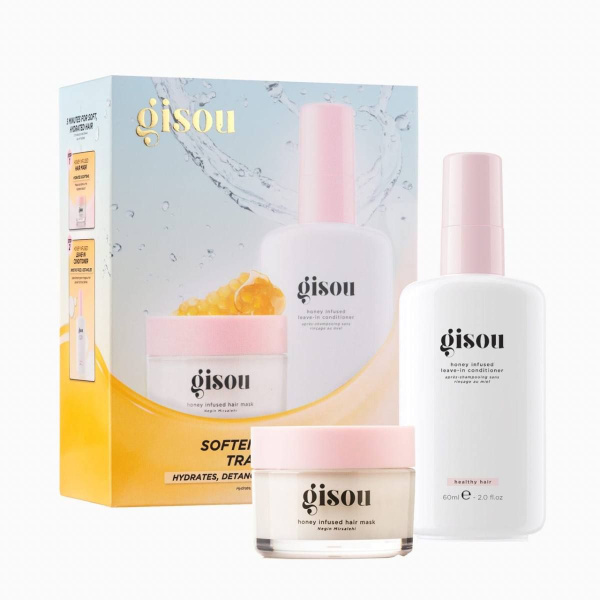 Дорожный набор для волос "Смягчение и гладкость" GISOU Soften & Smooth ...