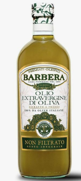 Масло оливковое Extra Virgin Barbera Non filtrato Италия - купить с ...