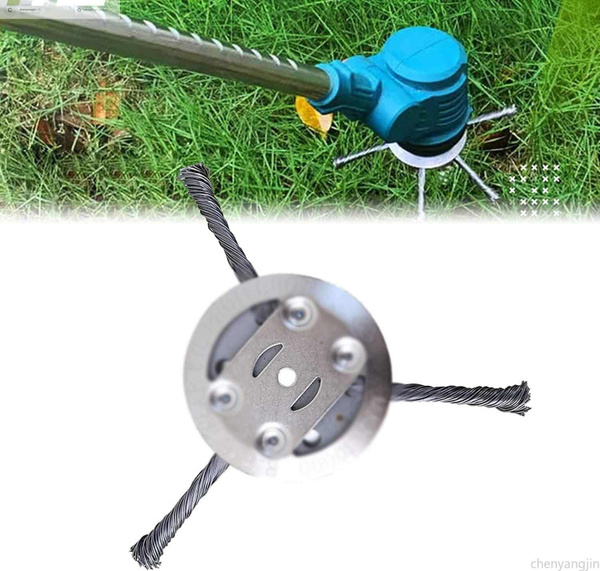 Нож для газонокосилки 6 дюймов стальная головка триммера для травы 3 ...