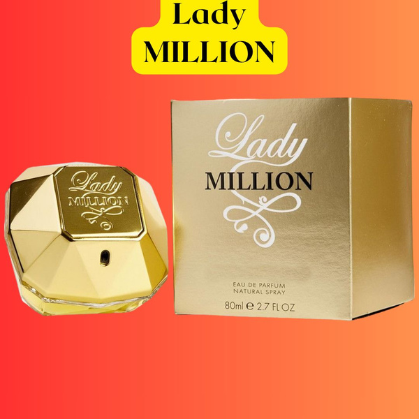 Парфюм Lady Million 80ml / Леди Миллион 80мл купить на OZON по низкой ...