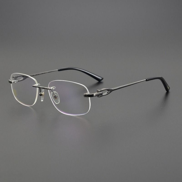 Титановые оправы Cartier CT0290 для близорукости для мужчин и женщин ...