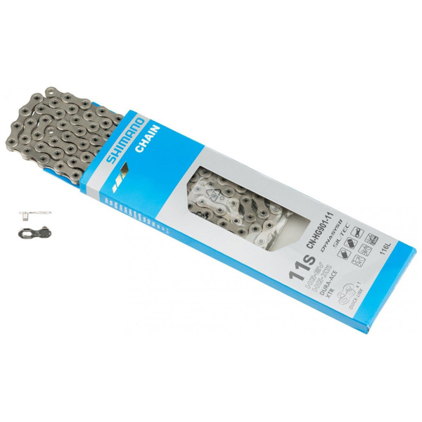 Цепь Shimano XTR HG901, 11 скоростей, 116 звеньев, замок Quick-Link ...