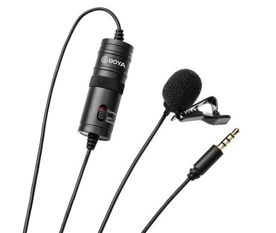 Микрофон петличный BOYA BY-M1 - купить по выгодной цене в интернет ...