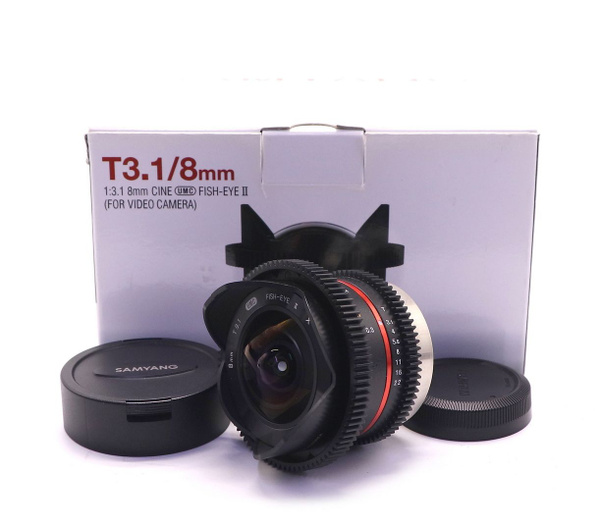 SAMYANG Samyang 8mm f/3.5 UMC Ojo De Pez CS II Lente Para Fujifilm X