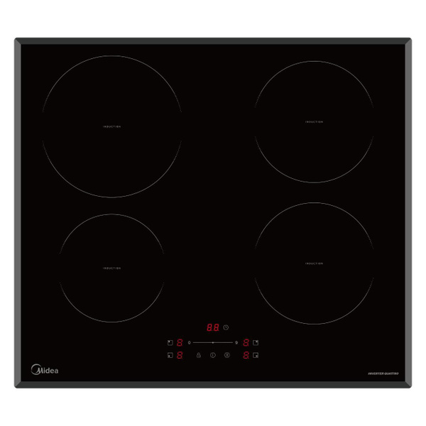 Встраиваемая индукционная панель независимая Midea MIH64701F купить по ...