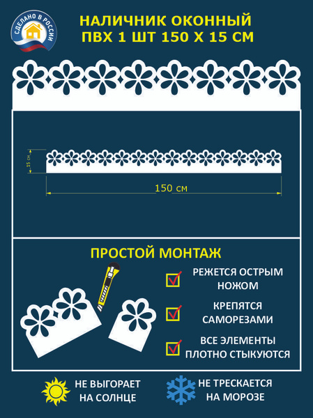 Наличник резной пластиковый оконный ПВХ - купить с доставкой по ...