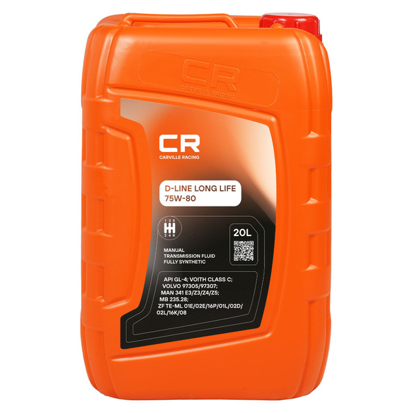 Масло GL-4+ 75W80 МКПП D-LINE Long Life (20л) синт. Carville Racing ...
