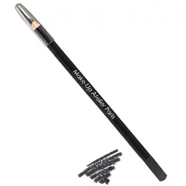 Карандаш для глаз Make-up Atelier Paris, C10L, черный, восковый ...