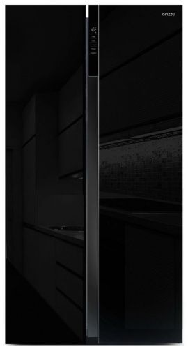 Холодильник Ginzzu Ginzzu NFI-5212 черное стекло, черный - купить по ...