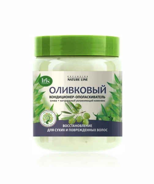 Кондиционер-ополаскиватель для волос, Оливковый, IRIS Exclusive nature ...
