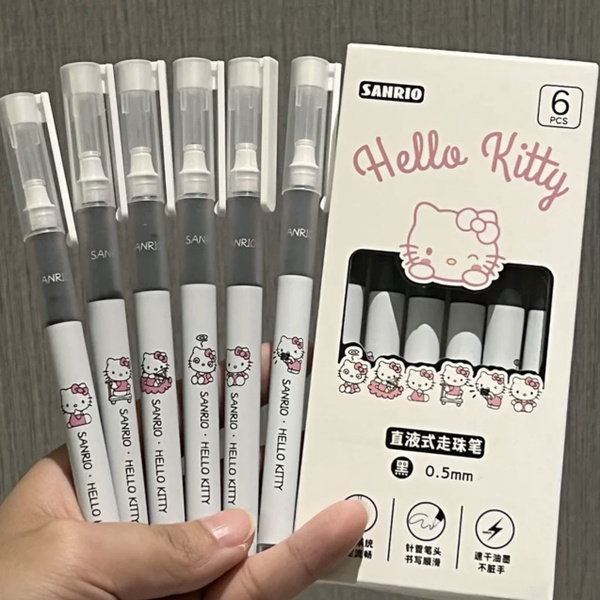 Набор черных гелевых ручек Hello Kitty / Хелло Китти купить на OZON по ...