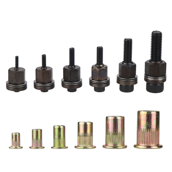 Инструмент для заклепок, адаптер для дрели M3//M5/M6/M8/M10, ручной ...
