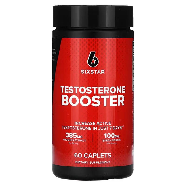 Бустер тестостерона для мужчин, Testosterone Booster, 60 капсул ...