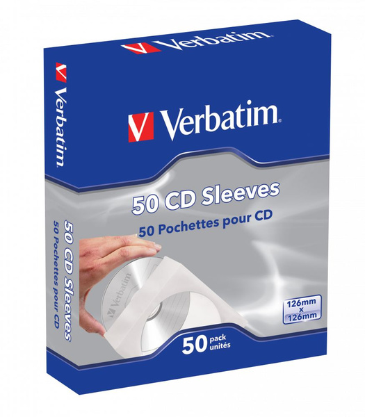 Конверты для CD DVD BD дисков бумажные Verbatim 4x50шт - купить с ...