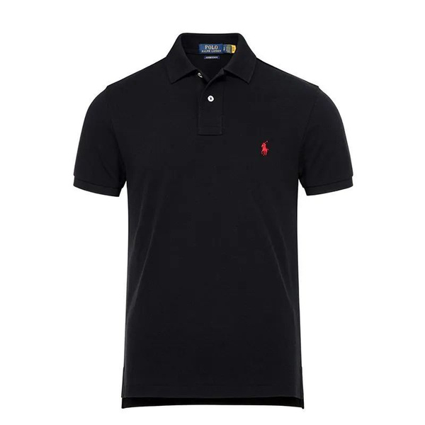 Футболка Ralph Lauren, размер 52, цвет черный, Полиэстер - купить по ...