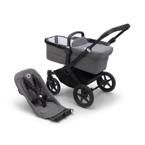 Bugaboo donkey 2 grey melange best sale