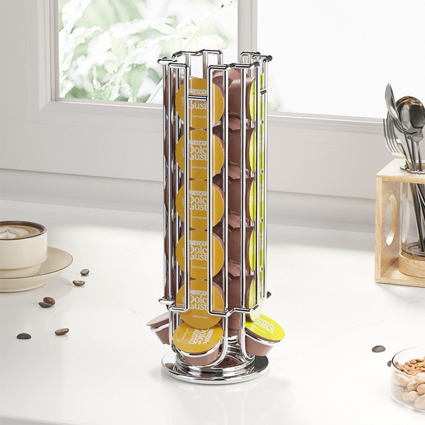 Держатель для кофейных капсул хром с вращением, Dolce Gusto,Tassimo ...