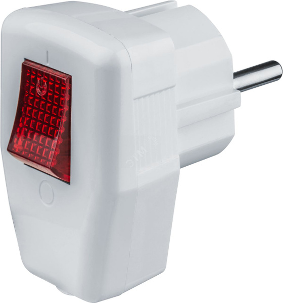 Navigator Вилка 61 364 NCA-PL05-16A-ESC-WH угловая с заземляющими ...