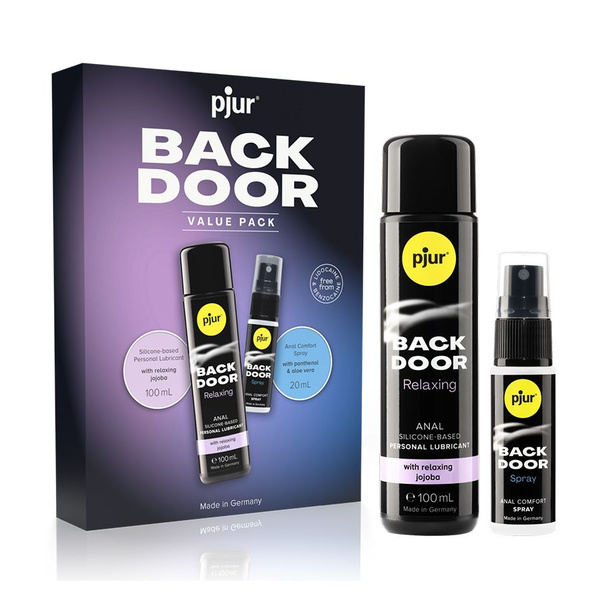 Набор pjur Back Door Value Pack: смазка силиконовая 100 мл ...