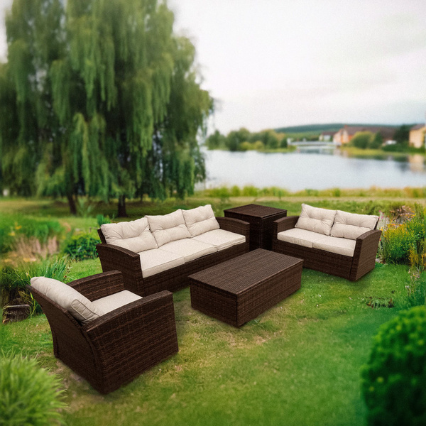 Набор садовой мебели: Kvimol Комплект мебели КМ-1313, Искусственный ...