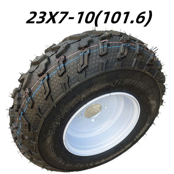 Шины и диски квадроцикл,шины + железные диски 23X7-10(101.6) Мотошины ...