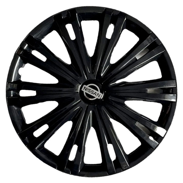 Колпаки на колеса Ниссан Гига black R14, в комплекте 4 колпака - купить ...