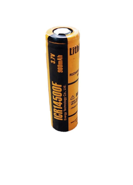 Аккумулятор Energy Technology 14500 ICR14500F 3.7V 900mAh PK1 (плоский ...