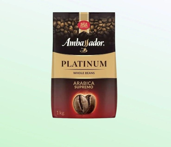 Кофе в зернах Ambassador Platinum, 1 кг купить на OZON по низкой цене ...