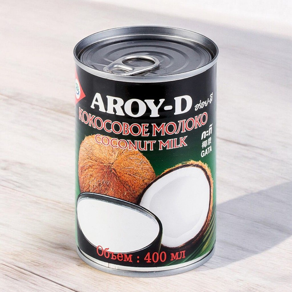 Кокосовое молоко Aroy-D 70%, жирность 17-19%, растительный напиток без ...