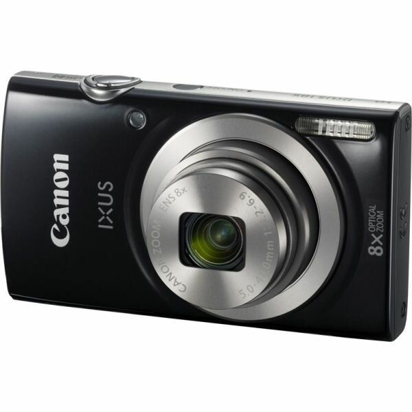 Компактный фотоаппарат Canon DIGITAL IXUS 185, ЧЕРНЫЙ, черный - купить ...