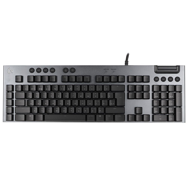 Характеристики Logitech G Игровая клавиатура проводная с Гравировкой ...