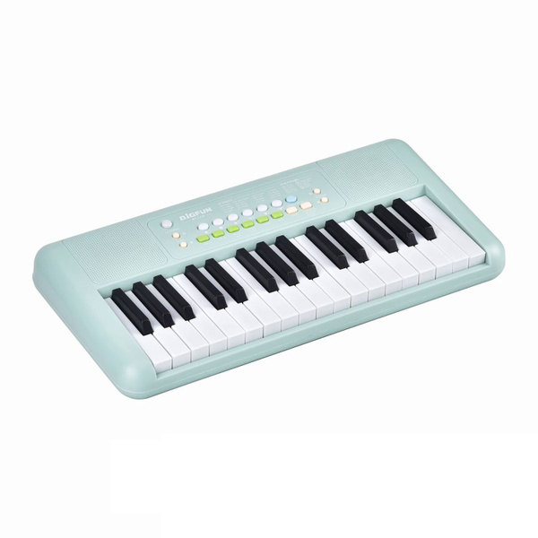 Синтезатор детский AQAN BF-3200 Green с микрофоном, 32 клавиши купить ...