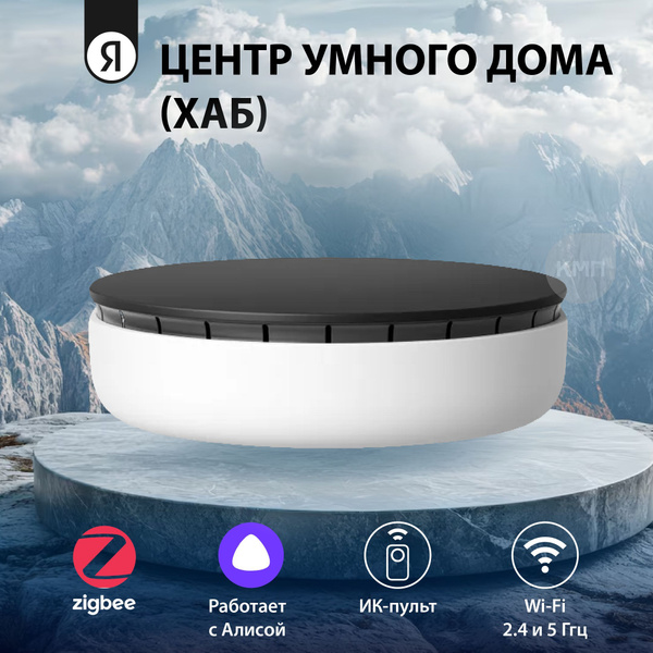 Центр умного дома (хаб) Яндекса для устройств купить на OZON по низкой ...
