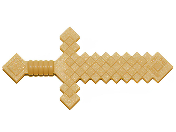 Характеристики Меч Lego 18787 Minifigure, Weapon Sword Pixelated ...